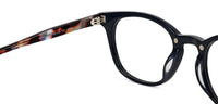 Remi — Navy Tortoiseshell (detail)